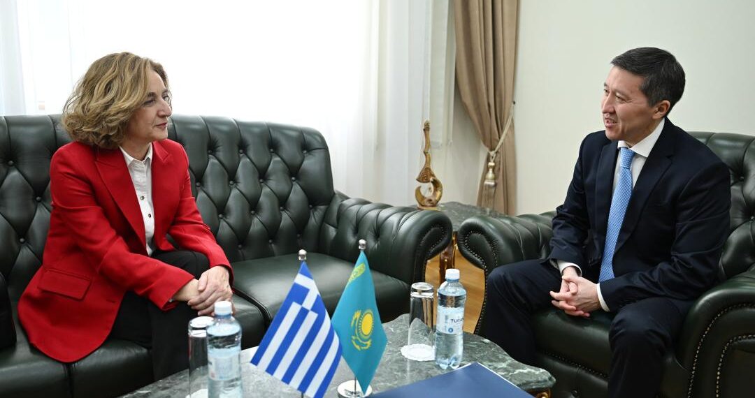 В МИД Казахстана обсудили перспективы казахско-греческого сотрудничества