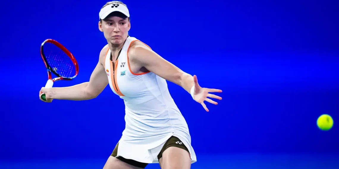Елена Рыбакина успешно стартовала на турнире серии WTA 1000 в Катаре