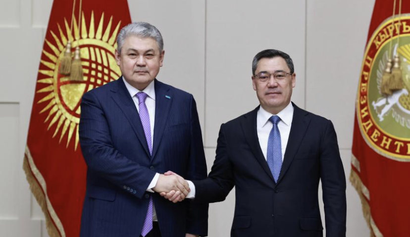 Президент Кыргызстана принял главу МИД Казахстана в Бишкеке