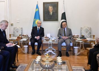 Токаев и премьер Пакистана провели переговоры в узком составе