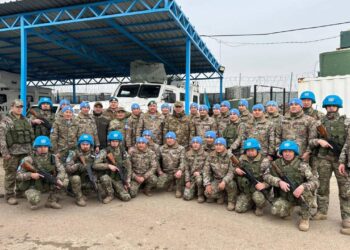 Главой миссии ООН отмечен высокий уровень подготовки миротворцев из РК