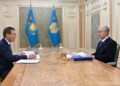 Касым-Жомарт Токаев принял председателя ЦК референдума