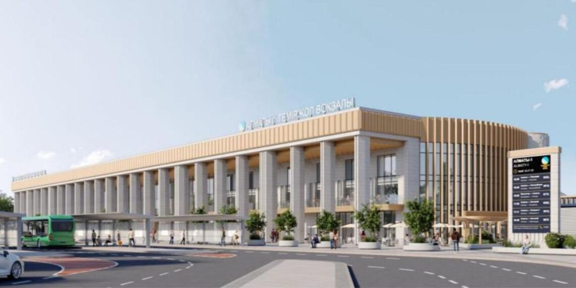 Железнодорожный вокзал Алматы-1 реконструируется с учетом повышения сейсмоустойчивости