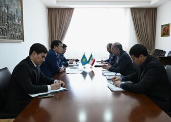 Вице-министр иностранных дел Казахстана провел встречу с послом Ирана