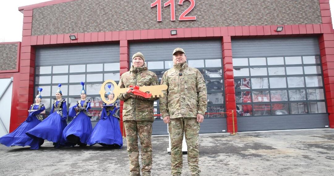 Чингис Аринов открыл первый в РК пожарно-спасательный комплекс нового формата