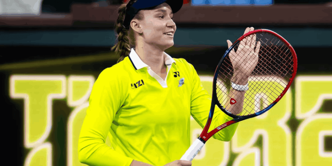 Елена Рыбакина поборется за титул чемпиона турнира WTA-1000 в Индиан-Уэллсе