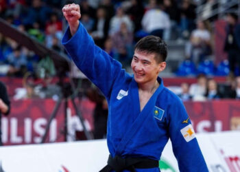 Сборная Казахстана по дзюдо завоевала две медали на турнире в Грузии