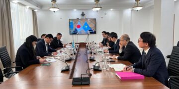 В Министерстве экологии и природных ресурсов Казахстана прошла встреча с делегацией Японии