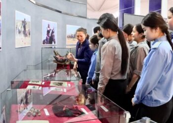 В Национальном центральном музее открылась выставка «Ұлы дала ойындары: тарих пен дәстүр»