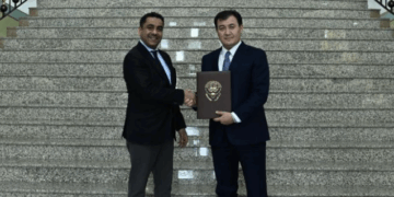 Вновь назначенный посол Кувейта вручил копии верительных грамот в МИД Казахстана