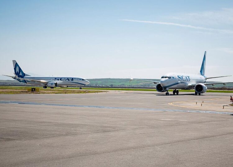 Два новых Boeing 737 MAX 8, пополнившие флот авиакомпании SCAT, начали выполнять регулярные рейсы