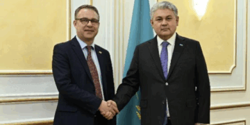 Министр иностранных дел Казахстана принял посла Литвы