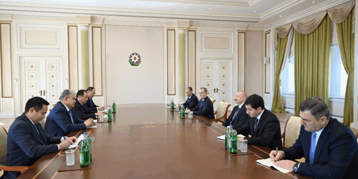 Глава МИД Казахстана был принят президентом Азербайджана