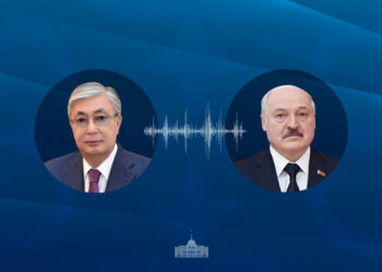 Президенты Казахстана и Беларуси провели телефонный разговор