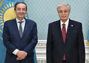 Токаев принял председателя правления и главного исполнительного директора Electricité de France