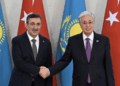 Токаев провел встречу с вице-президентом Турции Джевдетом Йылмазом