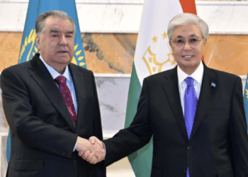 Казахстанский лидер провел встречу с президентом Таджикистана