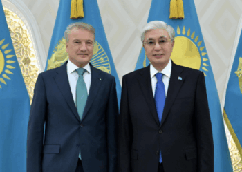 Касым-Жомарт Токаев принял председателя правления Сбербанка