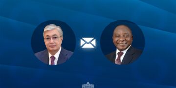 Глава государства направил телеграмму поздравления президенту Южно-Африканской Республики