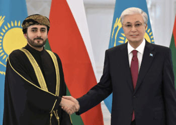 Касым-Жомарт Токаев встретился с заместителем премьер-министра по экономическим вопросам Султаната Оман