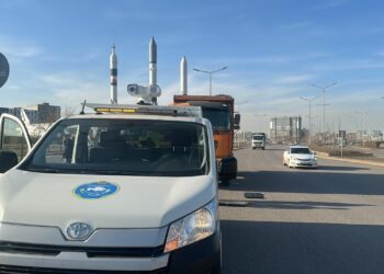 В столице Казахстана усилен контроль за движением большегрузов