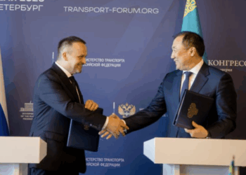 Транспортные ведомства Казахстана и России заключили меморандум о сотрудничестве