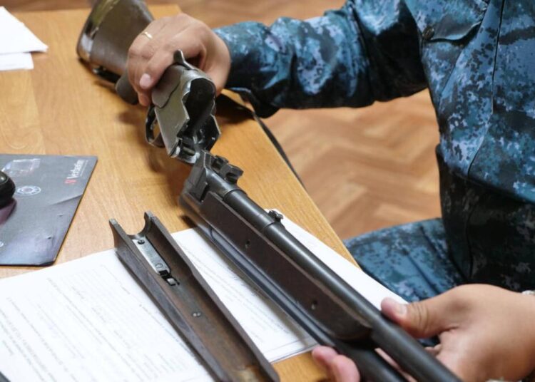 В МВД призвали граждан добровольно сдать незарегистрированное оружие