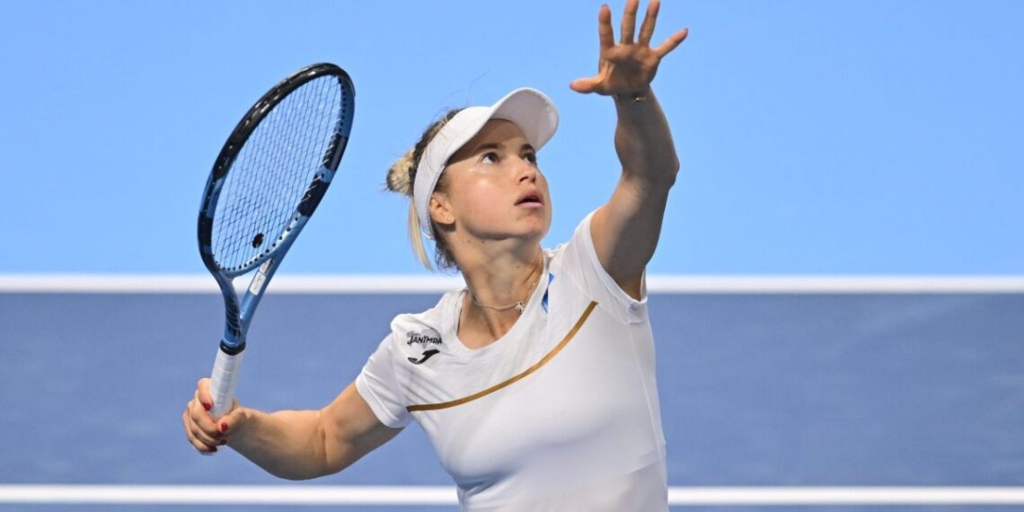 Теннисистка Юлия Путинцева вышла в полуфинал турнира серии WTA-500 в Чарльстоне