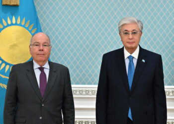 Казахстанский лидер принял главу внешнеполитического ведомства Бразилии
