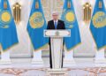 Касым-Жомарт Токаев поздравил казахстанцев с Днем защитника Отечества