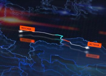 Главам Казахстана и России продемонстрировали запуск беспилотного грузового автомаршрута «Астана – Москва»