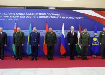 Даурен Косанов принял участие в заседании Совета министров обороны ОДКБ в Москве