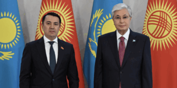 Касым-Жомарт Токаев принял председателя Жогорку Кенеша Кыргызстана