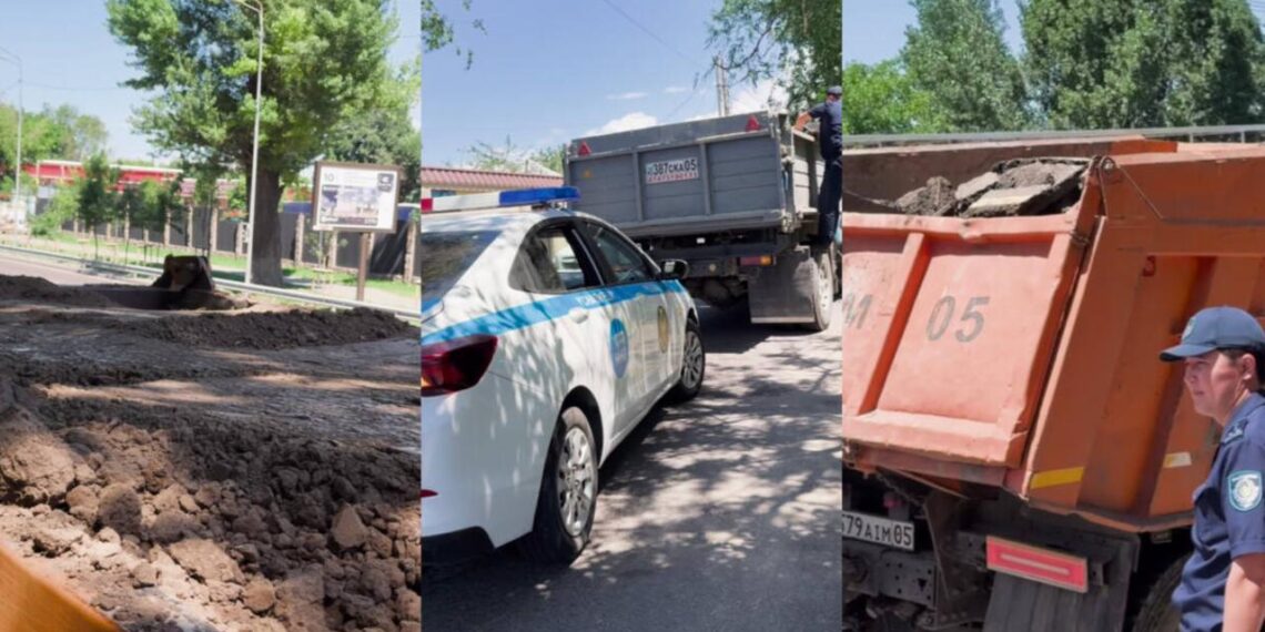 Полиция усиливает контроль за грузоперевозками в Алматы